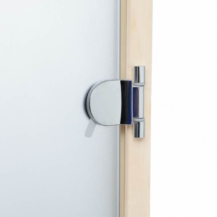 Дверь для бани и сауны Дверь для бани и сауны "Графит", размер коробки 180х70 см, липа 8 мм