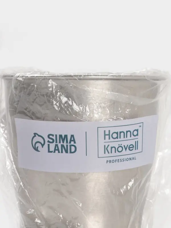 Кружка Hanna Kn&ouml;vell Vanha, 370 мл, нержавеющая сталь, серебристая