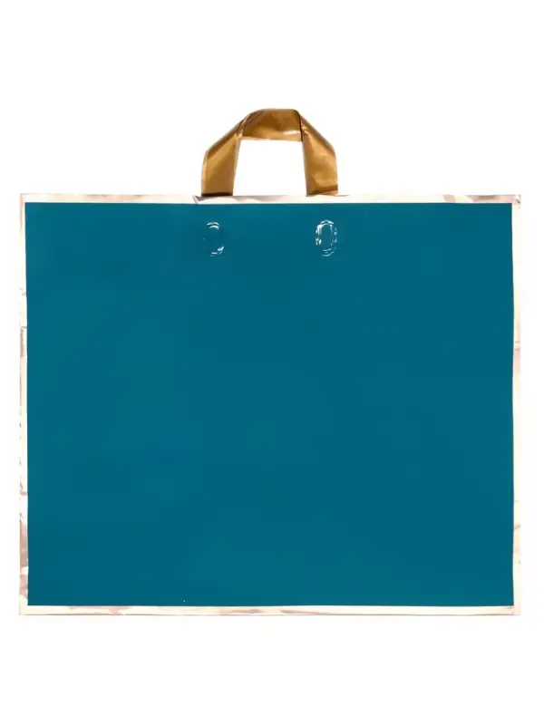 Пакет с петлевой ручкой синий 50 х 41 х 10 см 80 мкм Пакет с петлевой ручкой синий 50 х 41 х 10 см 80 мкм