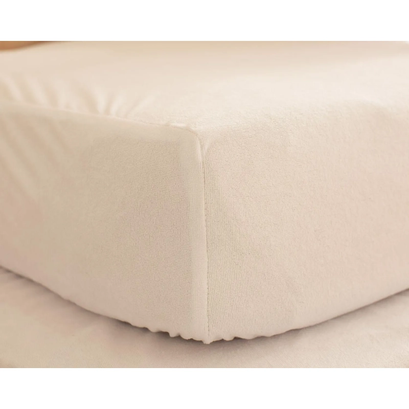 Наматрасник Luscan 90х200, махра, водонепроницаемый, чехольный, белый