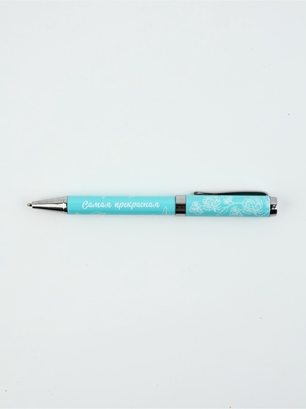 Ручка шариковая синяя паста металлический корпус в коробке «С 8 МАРТА», 1.0 мм Ручка шариковая синяя паста металлический корпус в коробке «С 8 МАРТА», 1.0 мм