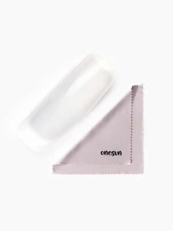 Очки солнцезащитные OneSun, uv 400, футляр, салфетка, цвет золото, серый