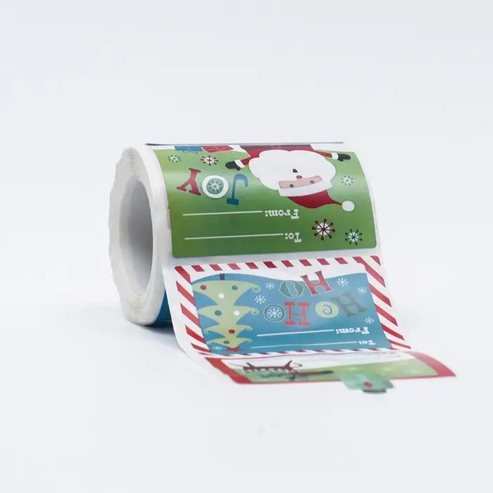 Наклейки в рулоне Наклейки в рулоне "Строки ", 250 шт, 7,5 х 5 см