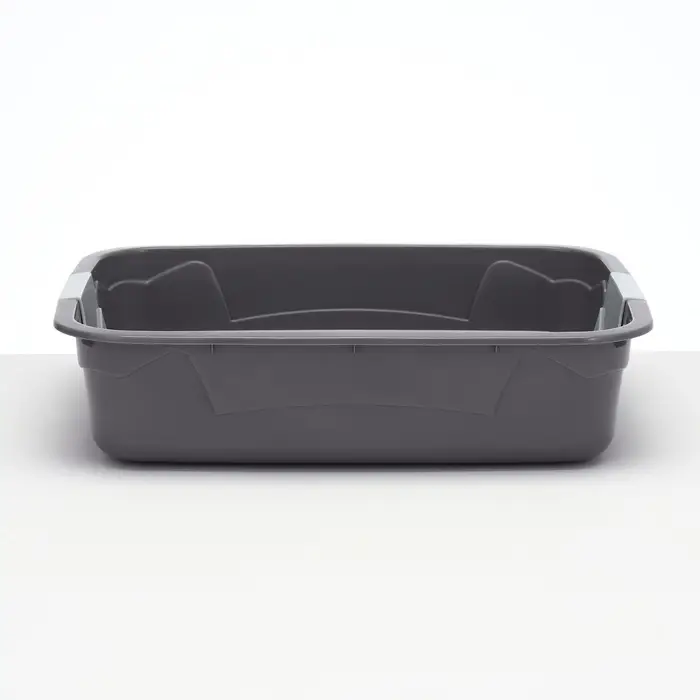 Туалет с сеткой,44&times;33&times;11.5 см, серый