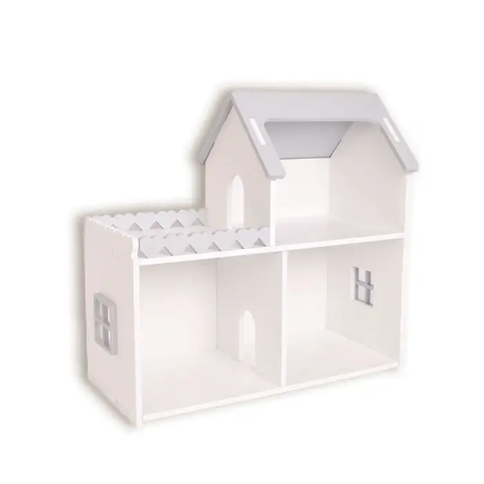 Кукольный домик «Мини», цвет бело-серый Кукольный домик «Мини», цвет бело-серый