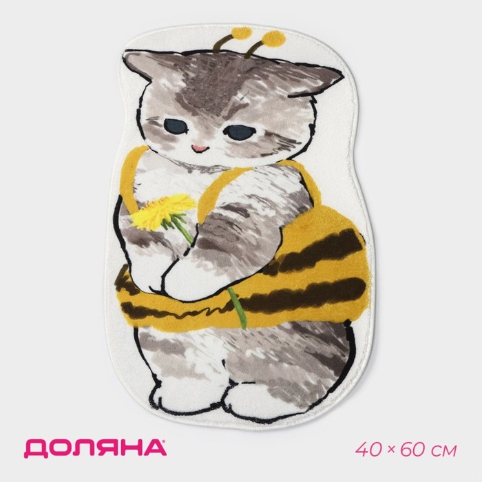 Коврик для дома Доляна «Крошка Киса», 40×60 см Коврик для дома Доляна «Крошка Киса», 40×60 см
