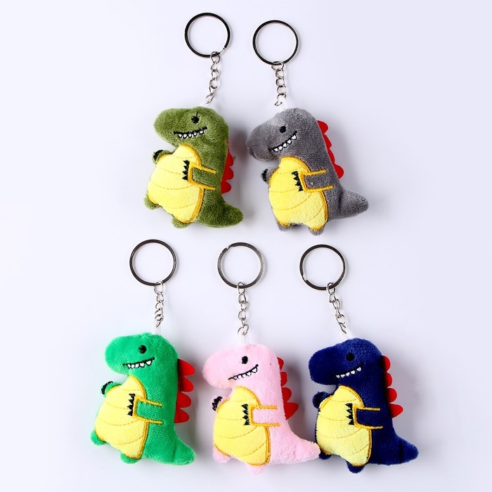 Брелок «Динозаврик», 7 см, цвет МИКС Брелок «Динозаврик», 7 см, цвет МИКС