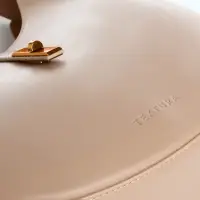 Сумка женская багет TEXTURA на молнии, 27&times;9&times;23 см, бежевая
