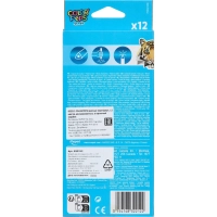 Карандаши цветные Maped COLOR'PEPS ANIMALS трехгранн,дерево,12цв/наб,832212
