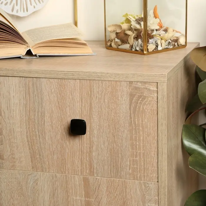 Ручка кнопка ТУНДРА РК112BL (MK112BL), черная