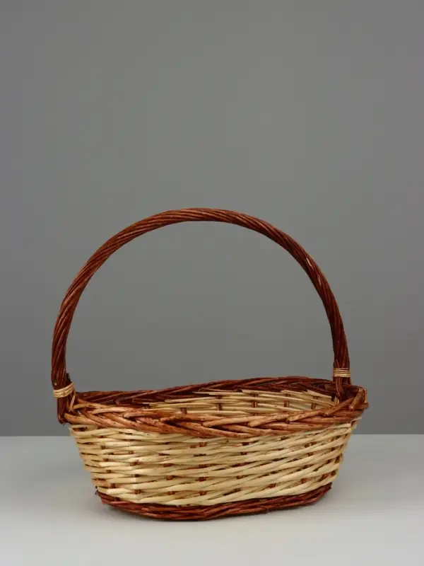 Набор  корзин (ива), 42х33хH36,5 см, 34х28хH32 см, 28х23хH28 см, 3 шт., нат.