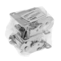 Кронштейн складной ТУНДРА ks001, 70х70 мм, цвет хром, набор 2 шт