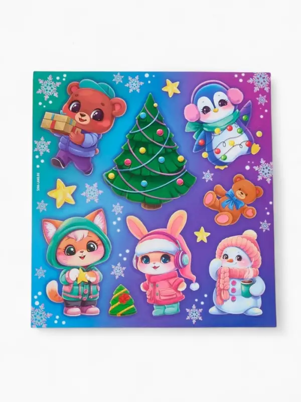 Набор для вышивания с пяльцами Набор для вышивания с пяльцами "Новогоднее чудо"