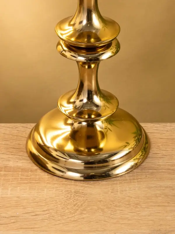 Подсвечник "Эйфория" алюминий 12х12х31,5 см