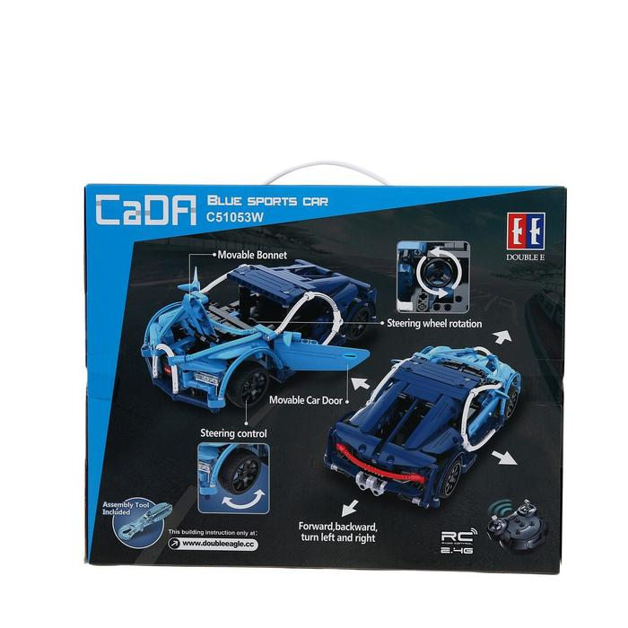 Конструктор радиоуправляемый «Тачка» с аккумулятором, 419 деталей Конструктор радиоуправляемый «Тачка» с аккумулятором, 419 деталей