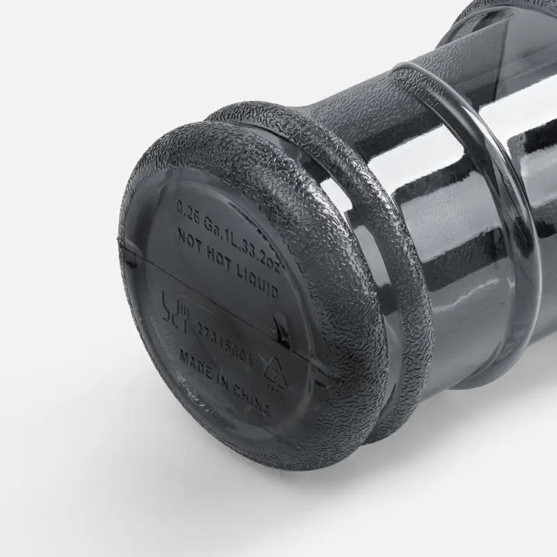 Спортивная бутылка Practice, черная Спортивная бутылка Practice, черная