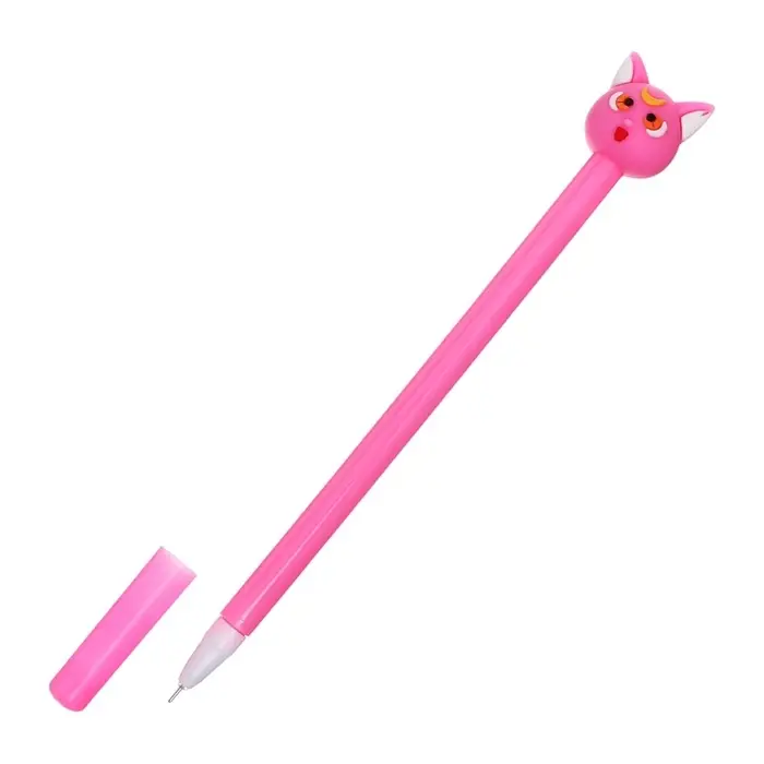 Ручка - прикол гелевая «Кот», синий стержень, МИКС