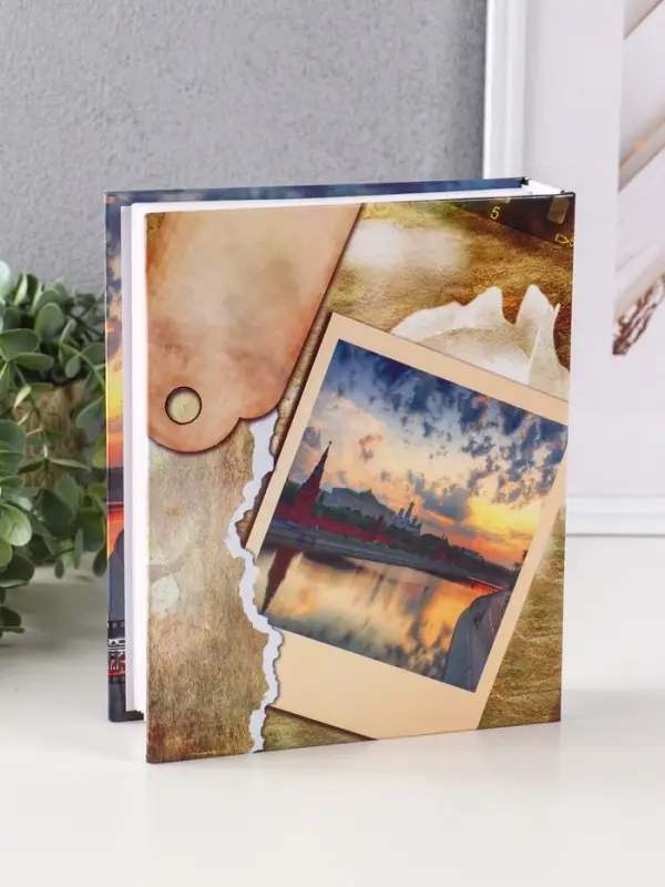 Фотоальбом 200 фото 10X15см, "Москва", ПП карм.