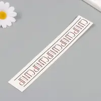 Переводная тату на тело чёрно-красная «Браслет. Стиль», 20×3 см