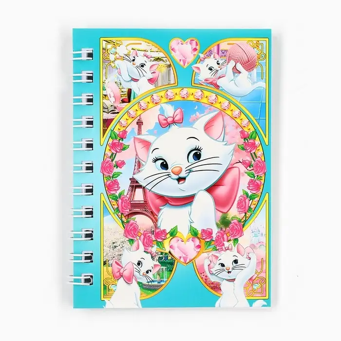 Блокнот А7, 28 листов, набор 4 шт., Дисней