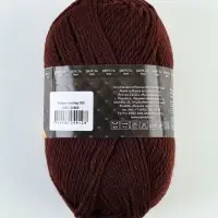 Пряжа "Флорис" 95 % мериносовая шерсть, акрил 5 % 150м/100гр (063 шоколад)