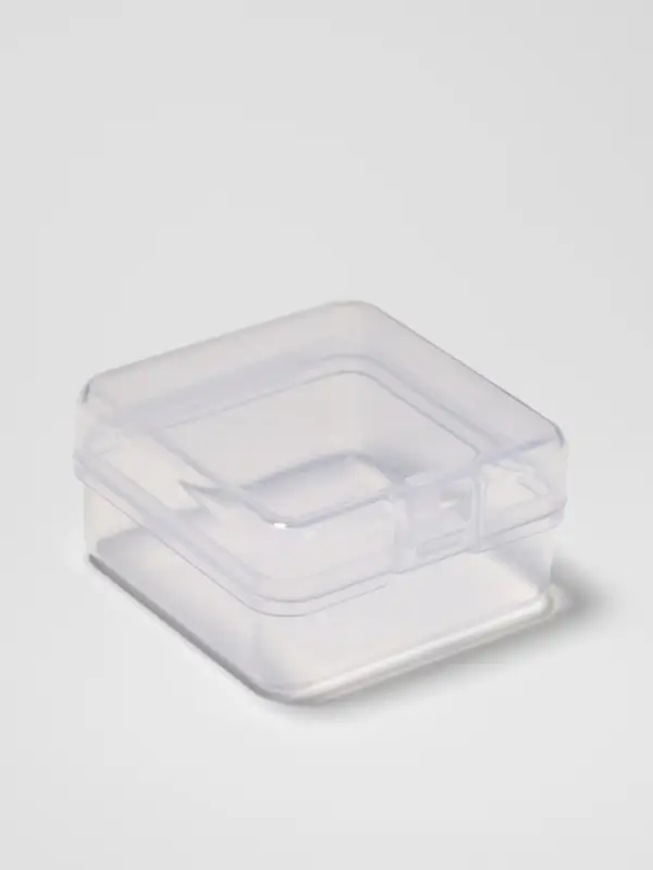 Таблетница, 3.5×3.5×2 см, 1 секция, прозрачная Таблетница, 3.5×3.5×2 см, 1 секция, прозрачная