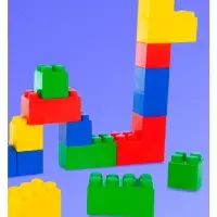 Конструктор строительный XXL, 24 детали