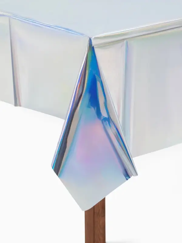 Скатерть одноразовая &laquo;Голография&raquo;, 137&times;274 см