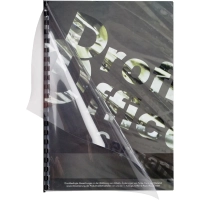 Обложки для переплета пластиковые ProfiOffice прозр. А4, 180мкм,100шт/уп.