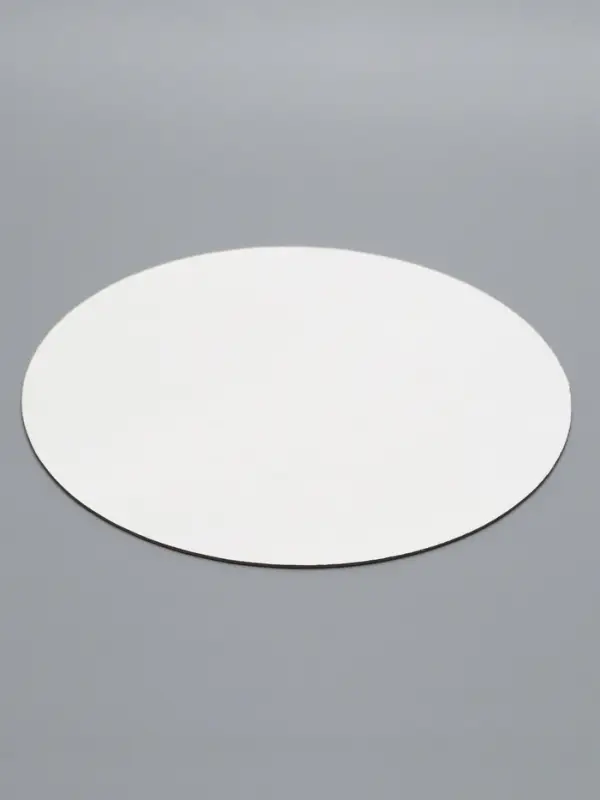 Подложка для торта, круглая, золото - белый, 22 см, 1.5 мм