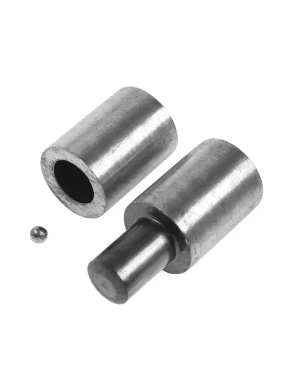 Петля гаражная ТУНДРА с шаром, 44&times;120 мм, набор 4 шт.