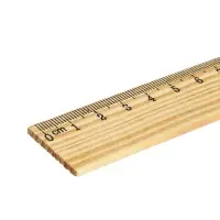 Линейка деревянная, 30 см