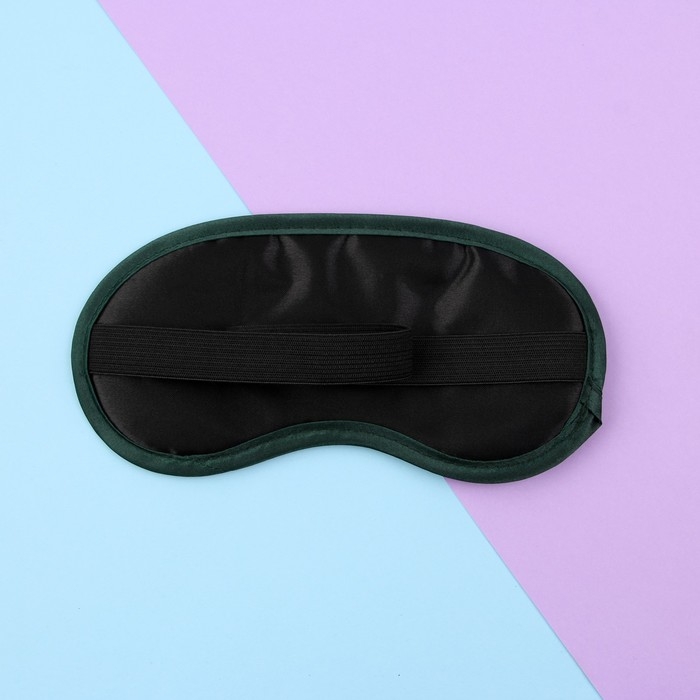 Маска для сна SVOBODA VOLI «Лиса», 19,5 х 8,5 см, чёрная Маска для сна SVOBODA VOLI «Лиса», 19,5 х 8,5 см, чёрная