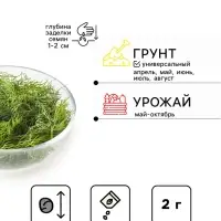 Семена Укроп &laquo;Лесногородский&raquo;, 2 г