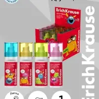 Клей ПВА ErichKrause Jolly Friends, 35 мл, с гибким аппликатором, МИКС