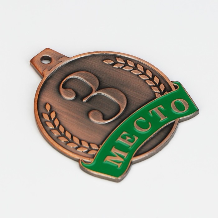 Медаль призовая 055, d=. 4,5 см. 3 место. Цвет бронза. Без ленты Медаль призовая 055, d=. 4,5 см. 3 место. Цвет бронза. Без ленты