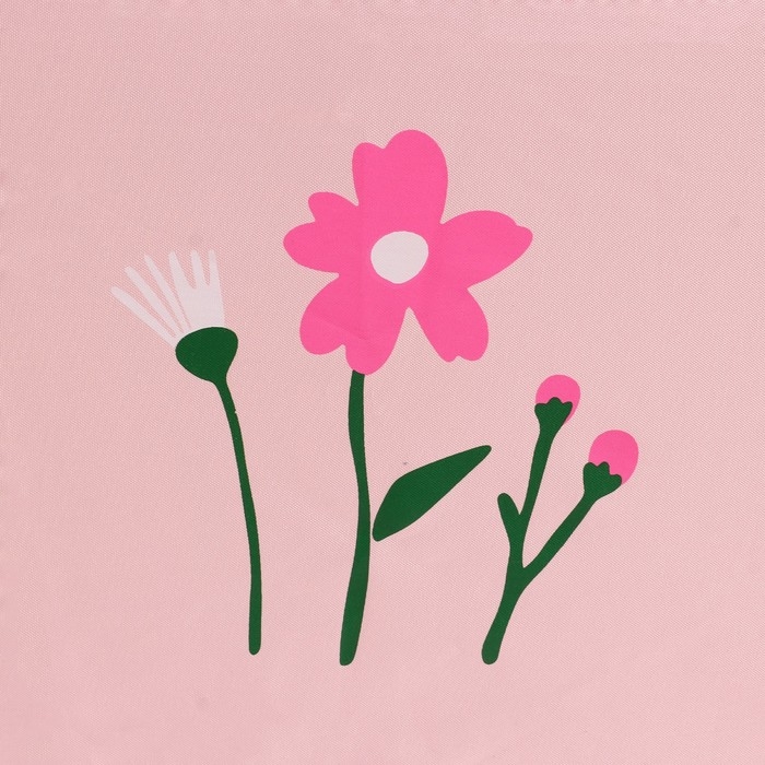 Зонт женский механический, 8 спиц, d=95, розовый минимализм Зонт женский механический, 8 спиц, d=95, розовый минимализм