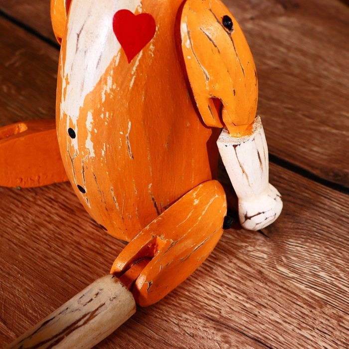 Сувенир Сувенир "Кролик" висячие лапки, дерево 40 см