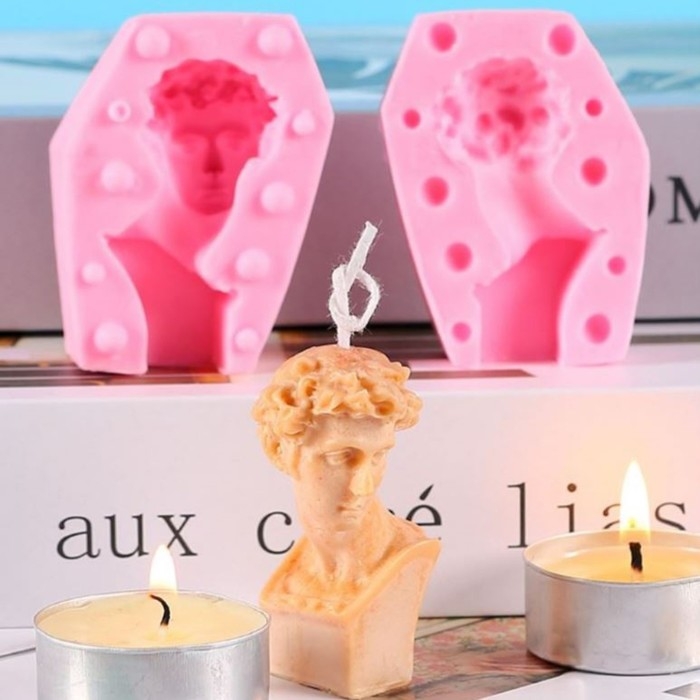 Молд силикон Молд силикон "Греческий бюст" набор 2 шт 5х5х6,5 см