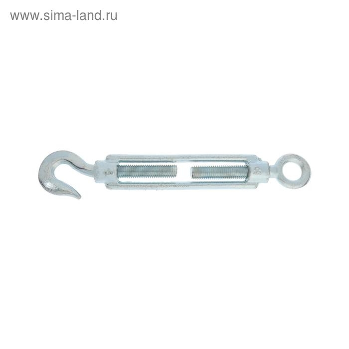 Талреп крюк-кольцо ТУНДРА krep, DIN1480, М16, оцинкованный, 1 шт. Талреп крюк-кольцо ТУНДРА krep, DIN1480, М16, оцинкованный, 1 шт.