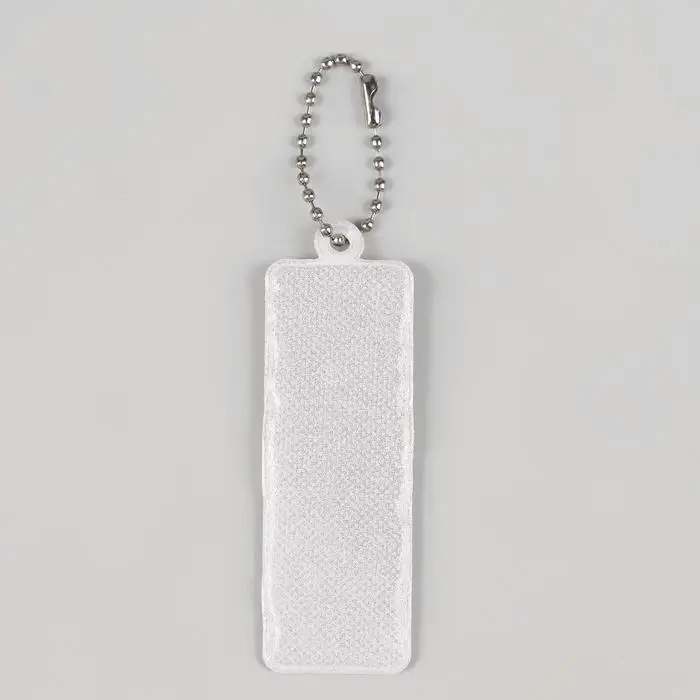 Светоотражающий элемент «Прямоугольник», 2,5 × 7 см, цвет МИКС Светоотражающий элемент «Прямоугольник», 2,5 × 7 см, цвет МИКС