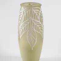 Ваза «Кармен» овал, h=23 см, стекло, бледно-зелёная Ваза «Кармен» овал, h=23 см, стекло, бледно-зелёная