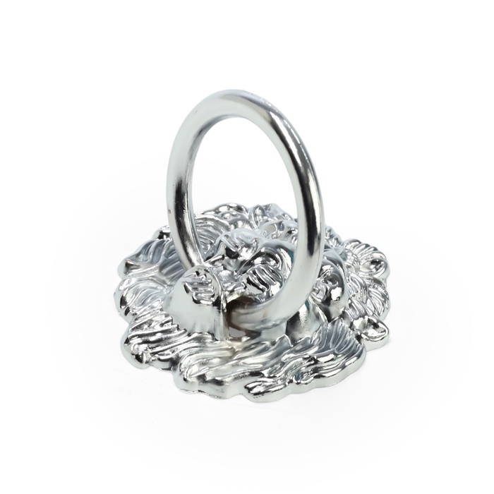 Ручка кнопка CAPPIO LION, цвет хром Ручка кнопка CAPPIO LION, цвет хром