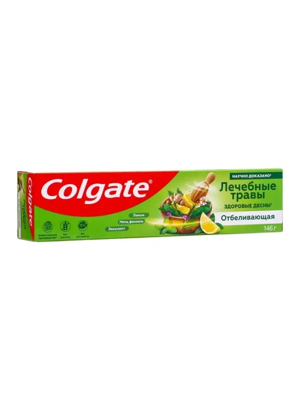 Зубная паста Colgate &laquo;Лечебные травы&raquo;, отбеливающая, 100 мл