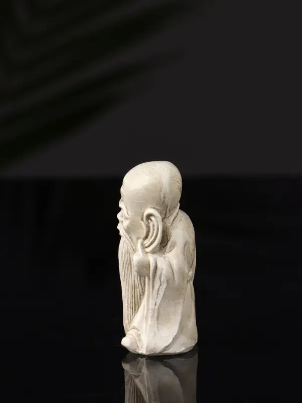 Фигурки декоративные «Нэцкэ», набор 5 шт., 20×10×7 см, бежевая Фигурки декоративные «Нэцкэ», набор 5 шт., 20×10×7 см, бежевая