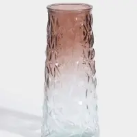 Ваза для цветов &laquo;Берт&raquo;, 24&times;10.5 см, стекло, прозрачно-коричневая