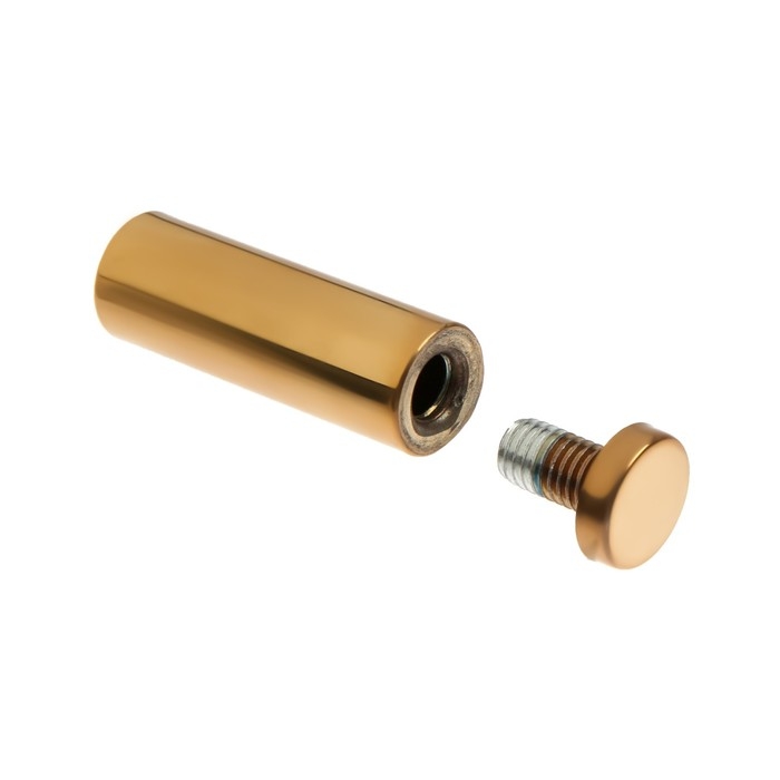 Дистанционный держатель для табличек, 19х60 мм, цвет золото,набор 6 шт. Дистанционный держатель для табличек, 19х60 мм, цвет золото,набор 6 шт.