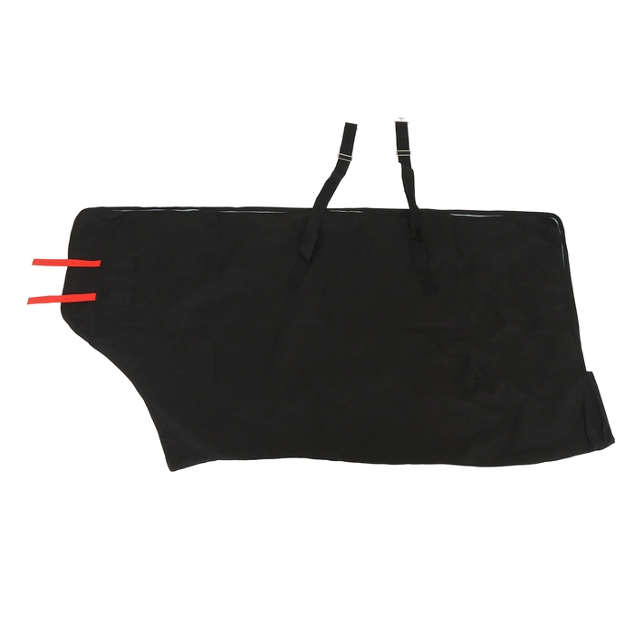 Попона вафельная, черный Попона вафельная, черный