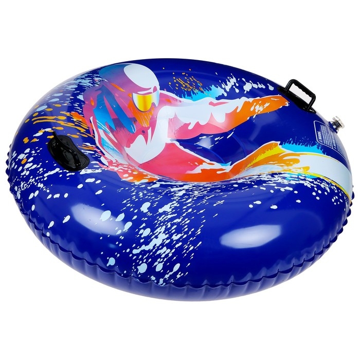 Тюбинг бескамерный надувной Winter Star, d=120 см Тюбинг бескамерный надувной Winter Star, d=120 см