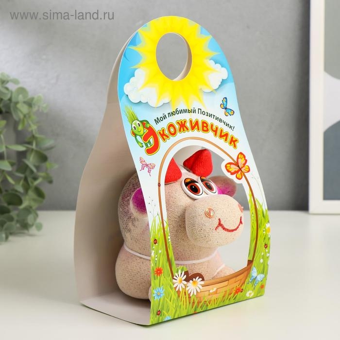 Растущий подарок травка Экоживчик Растущий подарок травка Экоживчик "Бык"